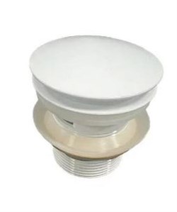 ASTRA-FORM Click-Clack Донный клапан для ванн (Покрытие ГЕЛЬ), белый глянц Astra-Form 8010048