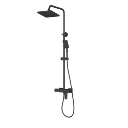 RUSH Душевая система Тира (Thira) без излива (TR3635-40Black) TR3635-40Black