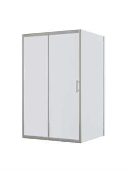 BELBAGNO Uno-195 Душевой уголок прямоугольный размер 130x80 см, двери раздвижные, профиль - хром / стекло - прозрачное UNO-195-AH-1-130/80-C-Cr