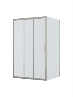 BELBAGNO Uno-195 Душевой уголок прямоугольный размер 120x70 см, двери раздвижные, профиль - хром / стекло - прозрачное UNO-195-AHF-31-120/70-C-Cr