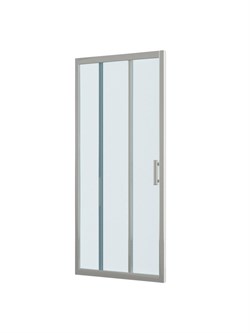 BELBAGNO Uno-195 Душевая дверь в нишу ширина 120 см, двери раздвижные, профиль - хром / стекло - матовое UNO-195-BF-3-120-P-Cr