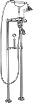 CEZARES Margot Напольный смеситель для ванны с ручным душем, с кронштейном для слива-перелива CEZARES MARGOT-VDPS