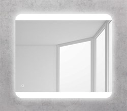 BELBAGNO Зеркало со встроенным светильником и кнопочным выключателем, 12W, 220-240V, 1000x30x700 - фото 53935