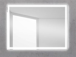 BELBAGNO Зеркало со встроенным светильником и кнопочным выключателем, 12W, 220-240V, 500x30x600 - фото 54022