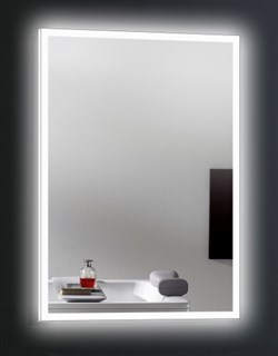 ESBANO Led Зеркало, ШВГ: 60x80х5, LED-подсветка, антизапотевание - фото 55298