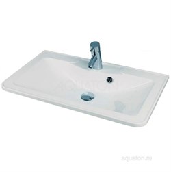 AQUATON Sienna 75 Раковина из литьевого мрамора 1A704131SN010