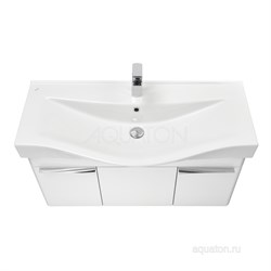 AQUATON Беверли 100  Тумба под раковину подвесная AQUATON Беверли 100