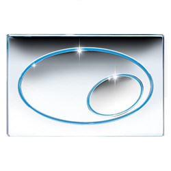 167-27770036-00 Jomo CLASSIC клавиша с LED подсветкой для смыва в комплекте с рамкой 167-27770036-00