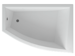 AQUATEK Оракул Акриловая ванна на каркасе, слив-перелив в комплекте, с панелью. Правая ориентация