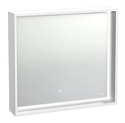 CERSANIT зеркало: LOUNA 80, с подсветкой, белый