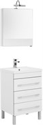 AQUANET Верона NEW 58 Комплект мебели для ванной комнаты (напольный 3 ящика)