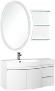 AQUANET Опера 115 L Комплект мебели для ванной комнаты (2 дверцы 2 ящика)