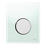 TECEloop Urinal,  стекло зеленое, клав. хром глян.