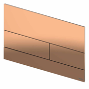 TECEsquare II. Панель смыва, металл, PVD полированное красное золото (ВРЕМЕННО не ПРОИЗВОДИТСЯ!)