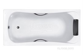 Ванна акриловая Roca BeCool 180x80 прямоугольная белая ZRU9302782