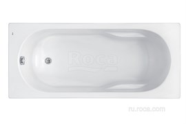 Ванна акриловая Roca Genova 160x70 прямоугольная белая ZRU9302973