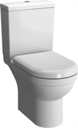 VitrA Комплект: безободковый унитаз S50 Rim-ex Open-back с сиденьем микролифт и механизмом смыва Geberit
