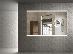 ARMADIART Зеркало Vallessi с увеличением и подсветкой 100*70, IP24 ARMADIART-541/2