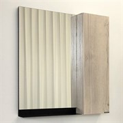 COMFORTY Зеркало-шкаф "Бонн-75" дуб дымчатый COMFORTY 00-00001950