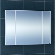 SANTA Зеркальный шкаф СаНта Стандарт 100 113012, цвет белый