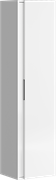 AQWELLA Accent Универсальный левый/правый пенал с одной дверью в белом цвете