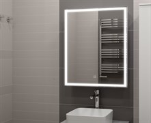 CONTINENT Зеркало-шкаф ALLURE 550х800 белый правый со светодиодной подсветкой