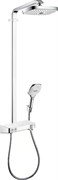 HANSGROHE Душевая стойка Hansgrohe Raindance Select Push 300 2jet Showerpipe белый/хром 27126400