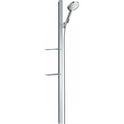 HANSGROHE Душевой набор Hansgrohe Raindance Select S 120 3jet со штангой 150 см и мыльницей 27646000, хром