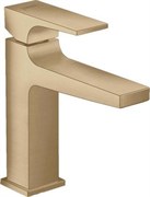 HANSGROHE Смеситель для раковины Hansgrohe Metropol 110 со сливным клапаном Push-Open 32507140 бронза