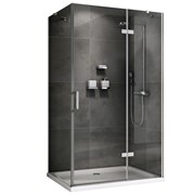 ABBER Душевой уголок  Zart AG08120-S71, размер 120x70 см, двери распашные, стекло 6 мм AG08120-S71