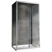 ABBER Душевой уголок  Schwarzer Diamant AG30160H-S90-S90, размер 160x90 см, двери раздвижные, стекло 6 мм AG30160H-S90-S90