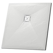 RGW Stone Tray Душевой поддон квадратный  ST-W Белый, размер 75x75 см