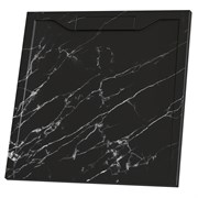 RGW STE Душевой поддон квадратный  STE MB Черный мрамор, размер 90x90 см 52341099-14