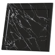 RGW STL Душевой поддон квадратный  STL MB Черный мрамор, размер 90x90 см 52211099-14
