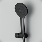 AM.PM F0119022 Gem, душевой набор: ручной душ 110мм, держатель ручного душа, душевой шланг, черный, шт.