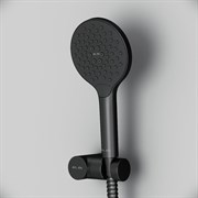 AM.PM F0118022 Like, душевой набор: ручной душ 120мм, держатель ручного душа, душевой шланг, черный, шт.