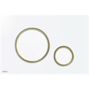 ALCA PLAST Кнопка управления для скрытых систем инсталляции, белый /золото