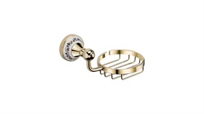 FIXSEN Bogema gold Мыльница решетка, цвет золото FX-78509G
