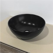 COMFORTY Раковина-чаша круглая диаметр 35 см, цвет черный