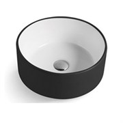 COMFORTY Раковина-чаша круглая диаметр 40 см, цвет черный