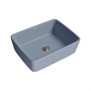 GROSSMAN Color Раковина накладная размер 50х40 см цвет голубой матовый GR-3016BSM-21