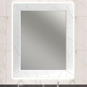 OPADIRIS Луиджи Зеркало с подсветкой 80 см, цвет белый матовый