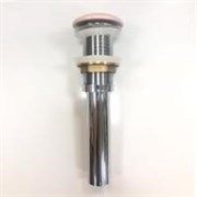 COMFORTY Донный клапан с керамическим верхом, матовый розовый, DK-01 MP