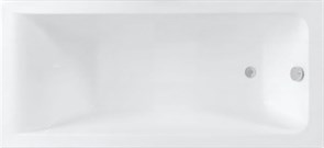 AQUANET Bright Ванна акриловая прямоугольная встраиваемая / пристенная размер 170x75 см с каркасом, белый