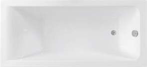AQUANET Bright Ванна акриловая прямоугольная встраиваемая / пристенная размер 180x80 см с каркасом, белый
