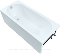 AQUANET Lotos Ванна акриловая прямоугольная встраиваемая / пристенная размер 170x75 см с каркасом, белый