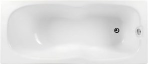 AQUANET Riviera Ванна акриловая прямоугольная встраиваемая / пристенная размер 180x80 см с каркасом, белый