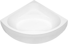 AQUANET Vista Ванна акриловая четверть круга встраиваемая / пристенная размер 150x150 см с каркасом, белый