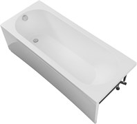 AQUANET Lotos Акриловая ванна Встраиваемая / пристенная прямоугольная с каркасом, размер 170x70 см,белый