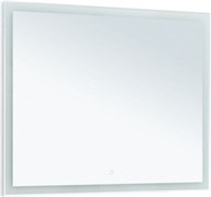 AQUANET Зеркало Гласс 120 белый LED